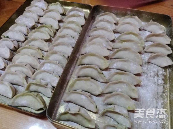 Leek Vegetarian Dumplings recipe