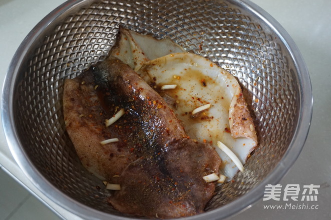 Spicy Grilled Squid recipe