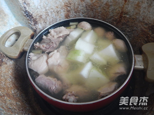Winter Melon Stewed Duck Soup recipe