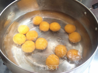 Pumpkin Gnocchi with Bean Paste recipe