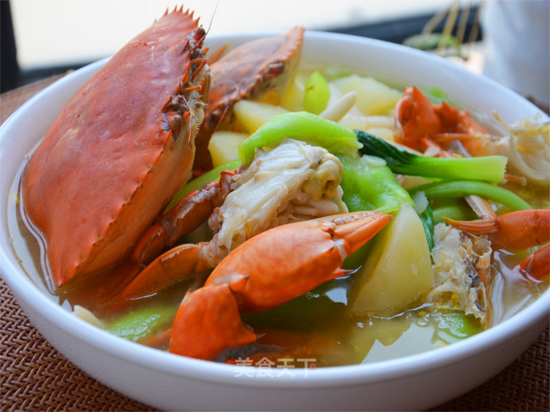 Blue Crab Potato Soup recipe