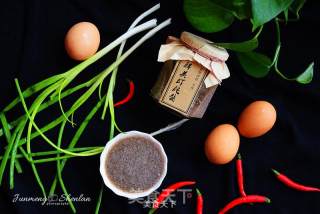 A Can of Fresh Sauce Envelops The Taste of The Sea [climbing Shrimp Paste Egg Custard] recipe