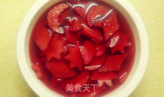 Carmine Radish recipe