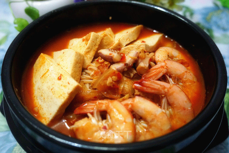 Korean Seafood Pot recipe