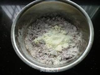Natural Colored Purple Sweet Potato Steamed Buns recipe