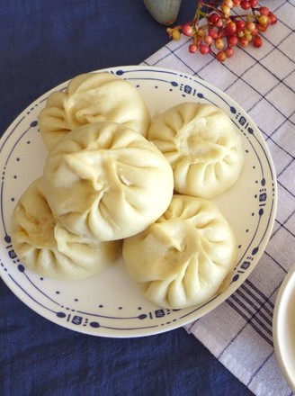 Steamed Bun with Caramel Filling recipe