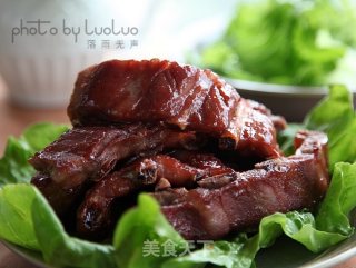 Barbecued Pork Ribs with Honey Sauce recipe