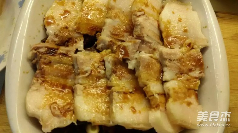 Oven Version of Pork Belly Mushroom (home-made Recipe) recipe