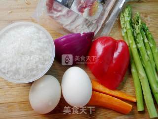 Five Egg Fried Rice recipe