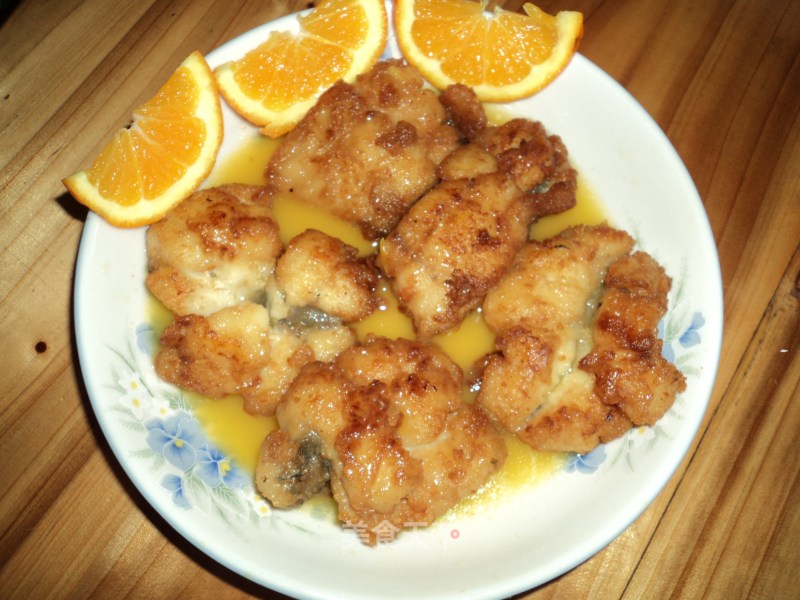 Orange Juice Fish Pieces recipe