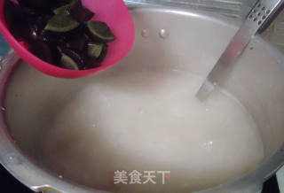 Sea Cucumber Bacon and Preserved Egg Congee recipe