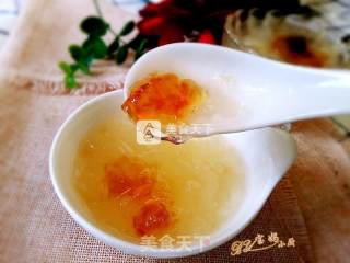 Peach Gum White Fungus Soup recipe