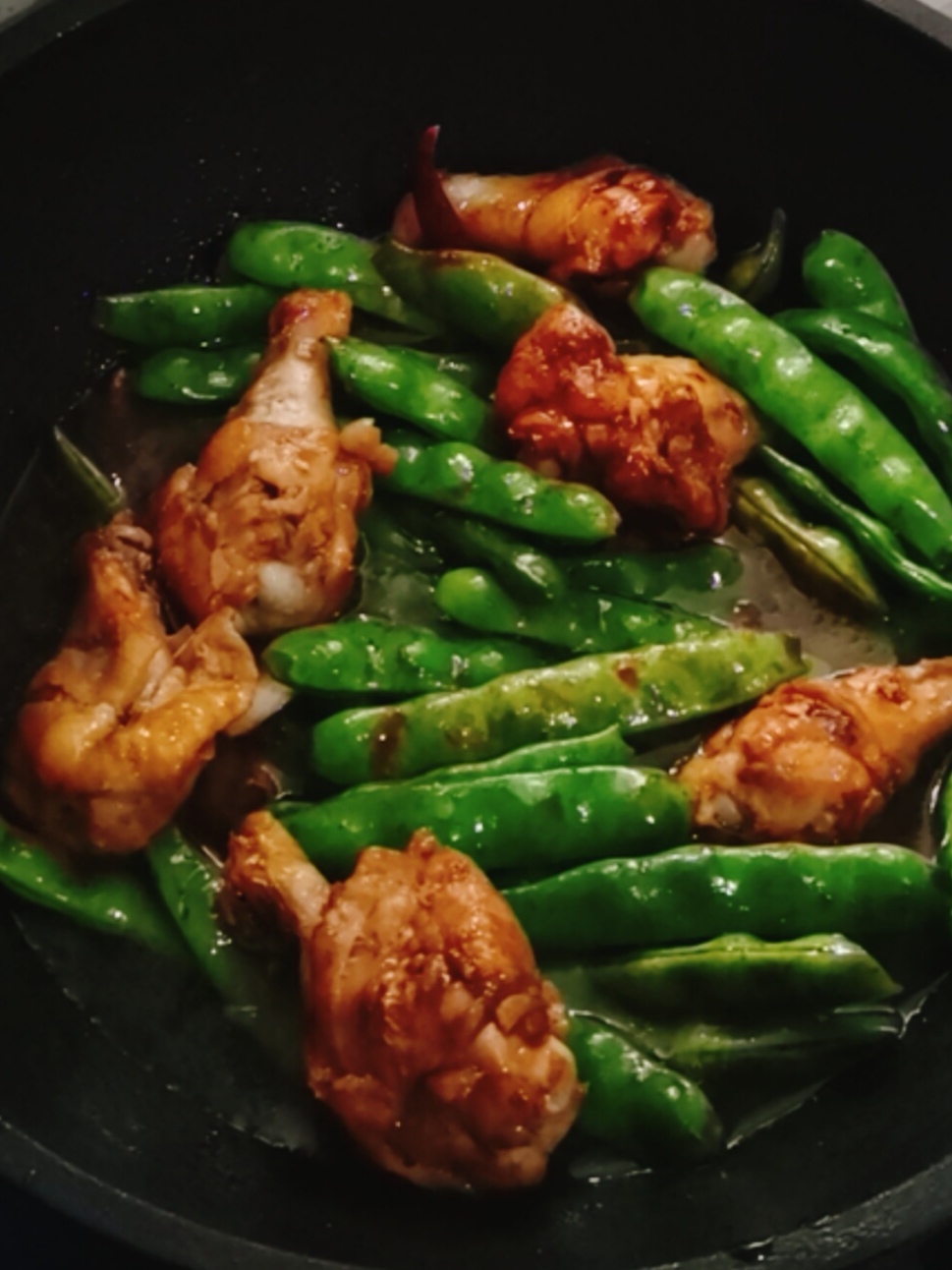 Stewed Chicken Wing Roots with Beans recipe