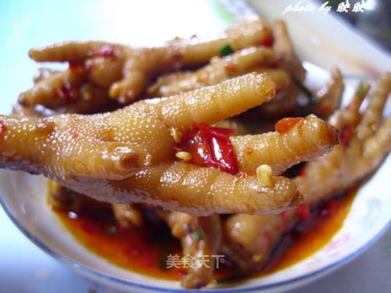 Chicken Feet with Chopped Pepper recipe