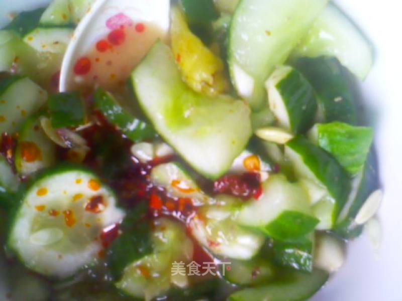 Refreshing Side Dish-fermented Bean Curd Mixed with Cucumber recipe