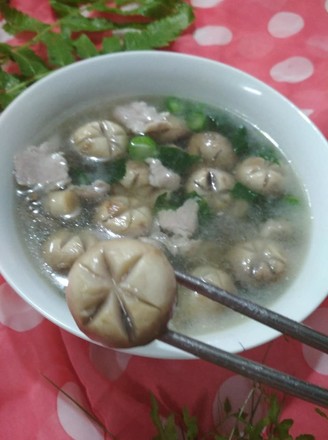 Mushroom Pork Soup
