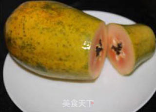 Papaya Coconut Milk Jelly recipe