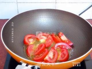 Enoki Mushroom and Tomato Soup recipe