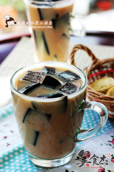 Xiancao Jelly Milk Tea recipe