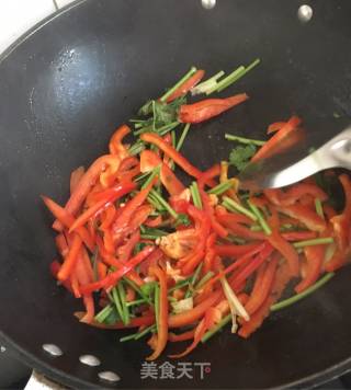 Stir-fried Chicken Liver with Bell Peppers recipe