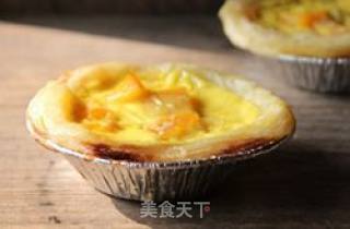 Yellow Peach Egg Tart recipe