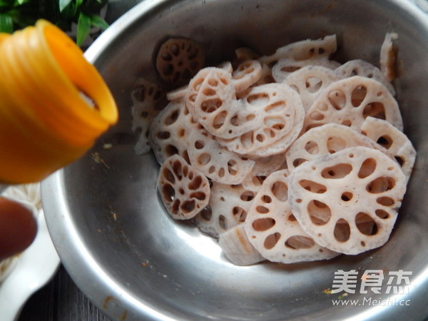 Cold Lotus Root Slices recipe