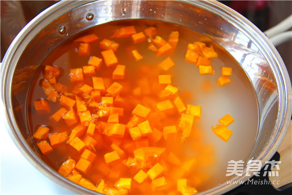 Golden Lucky Pumpkin Congee recipe