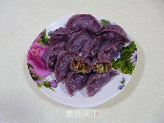 Amethyst——purple Sweet Potato Steamed Dumplings recipe