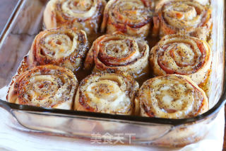 Depp Oven Recipe-cheese and Ham Rolls recipe