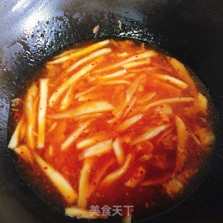 Kimchi Fried Rice Cake recipe