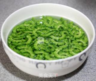 Bitter in Hot Summer---salted Egg Bitter Gourd recipe