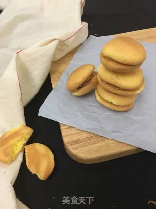 #四session Baking Contest and It's Love to Eat Festival# Meat Floss and Small Shell Cake recipe