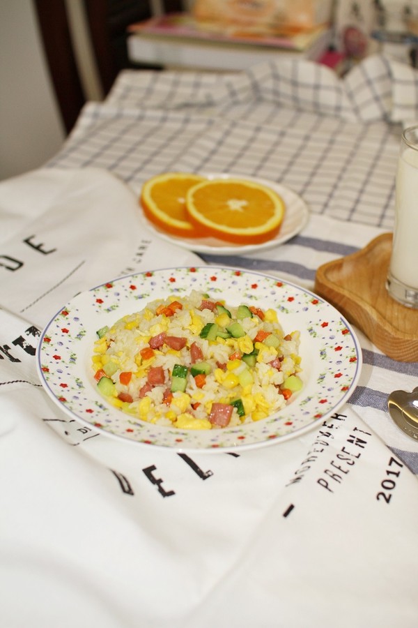 Colorful Fried Rice recipe