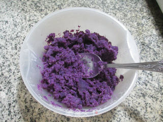 Purple Sweet Potato Siu Mai recipe