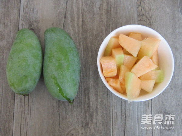 Cantaloupe and Mango Juice recipe