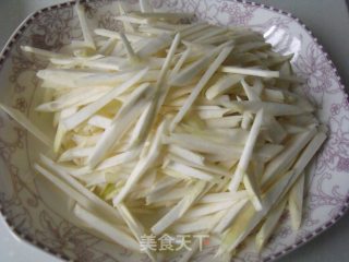 Stir-fried Shredded Pork with Rice White recipe