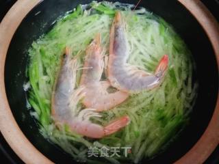 Shredded Radish and Shrimp Soup recipe