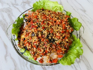 Fish Head Tough Tofu with Hemp Seed Chopped Pepper recipe