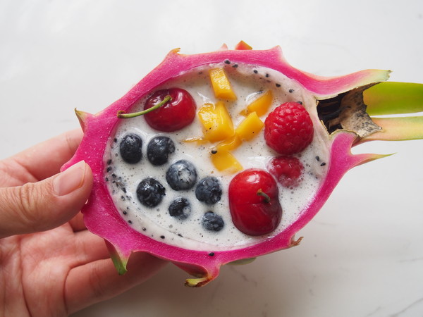 Yogurt Fruit Fishing recipe