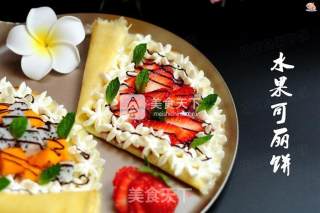 Fruit Crepes recipe