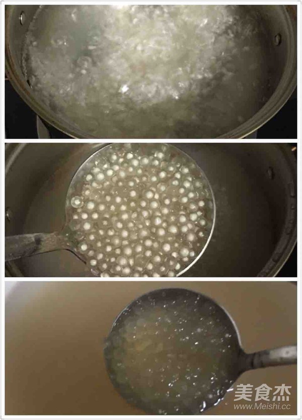 Sago Taro Balls Syrup recipe