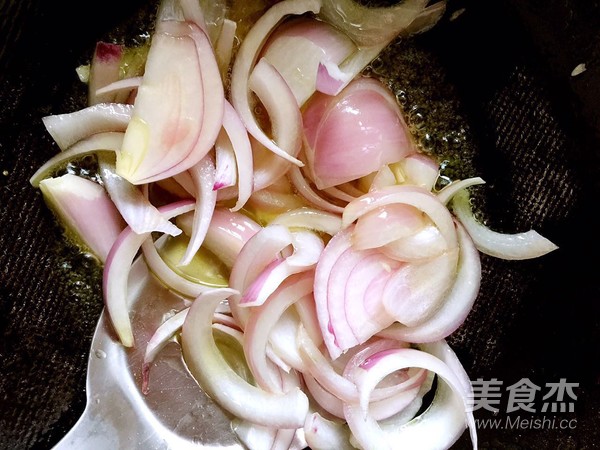 Stir-fried Rice Cake with Spicy Cabbage recipe