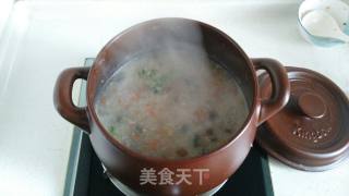 Carrots Preserved Egg and Lean Meat Porridge recipe