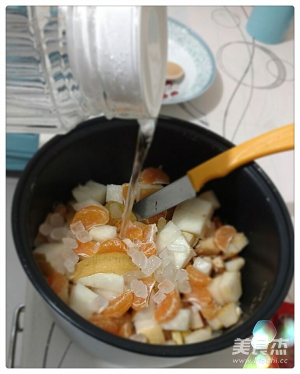 Honey Orange Pear Soup recipe