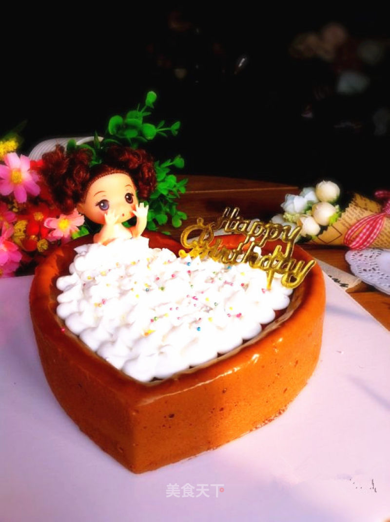 Colorful Bathing Doll Cake recipe