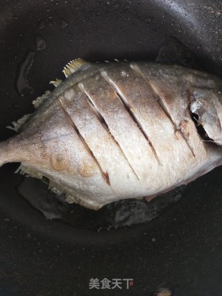 Braised Pomfret recipe