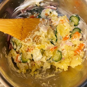 Authentic Japanese Potato Salad recipe
