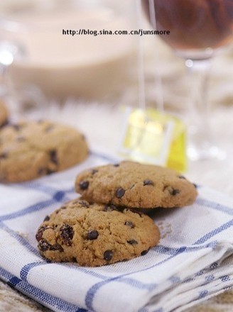 Grape Chocolate Soft Cookies recipe