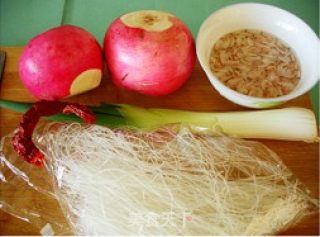 Carrot Stewed Vermicelli recipe