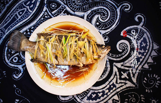 Steamed Mandarin Fish recipe